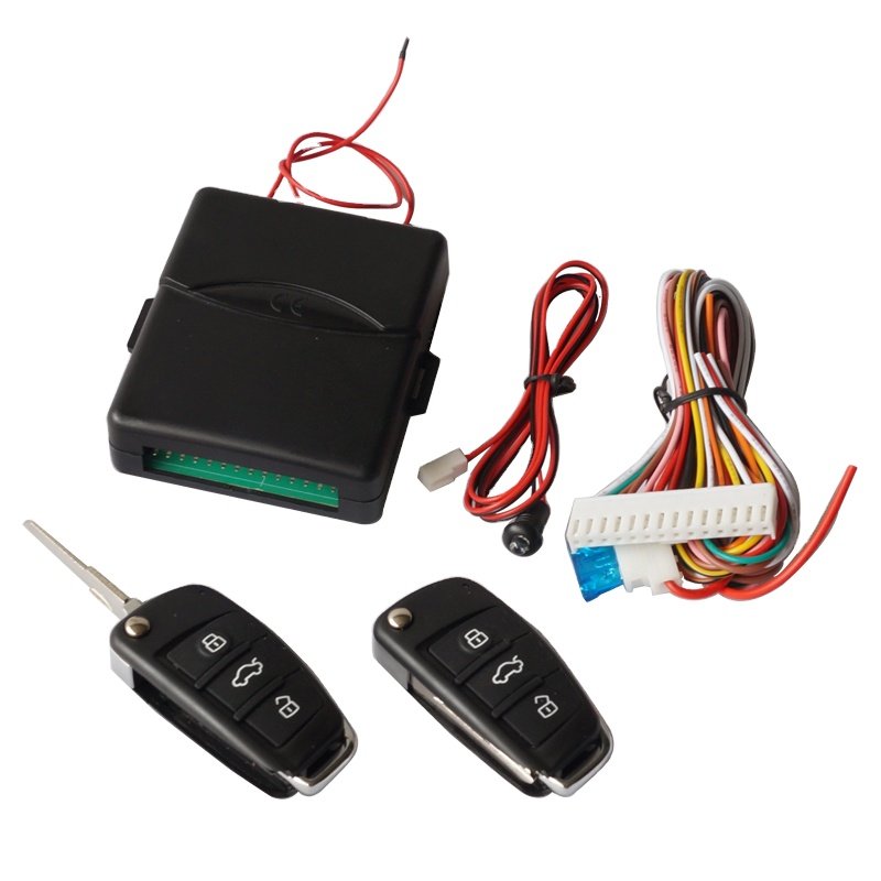 Most Powerful Functions Keyless Entry System Push Button Engine Start Stop Remote Starter PKE Car Alarm with Remote for Toyota